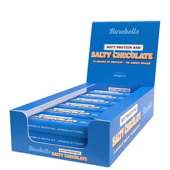 12 x Barebells Soft Bar 55 g Chocolate Sea Salt